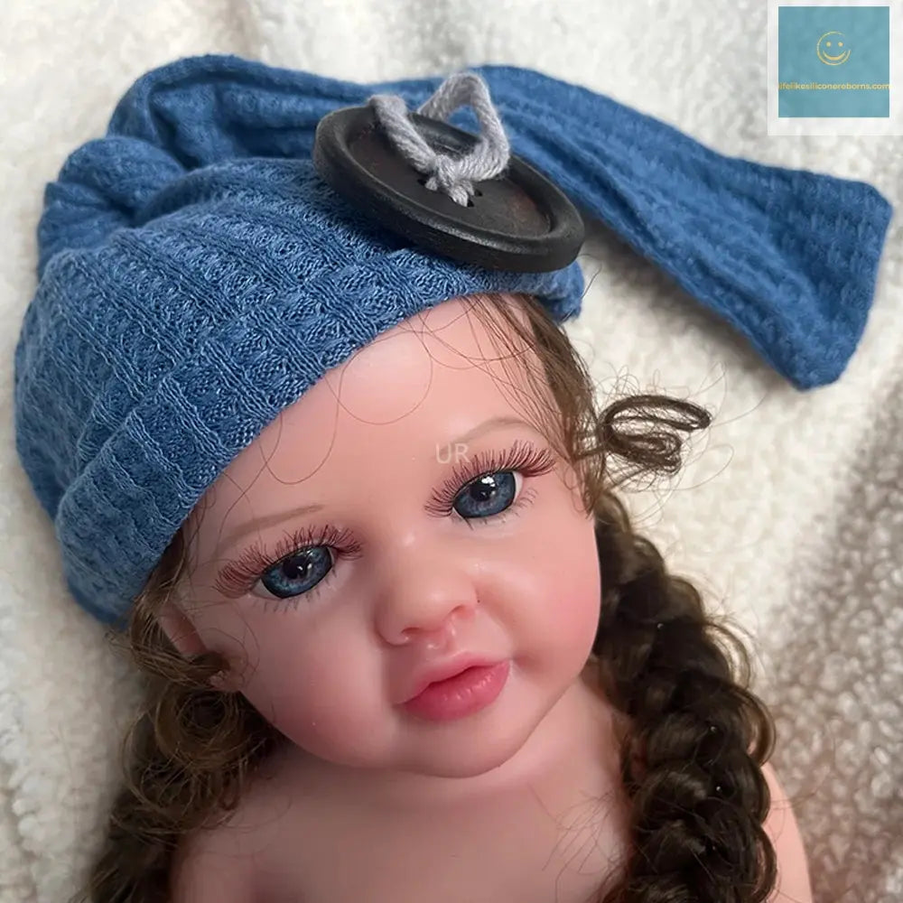 Birthday gift Christmas Lifelike Newborn Girl Artist Collectibles Realistic 40CM 16" Stretchy Soft Silicone Reborn Baby Doll lifelikesiliconereborns.com