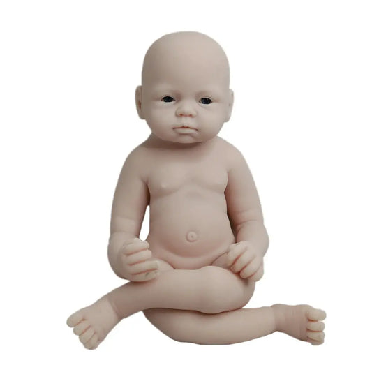 COSDOLL 49cm 3.21kg Full Body Silicone Bebe Reborn Baby Dolls Unpainted Unfinished Soft Boy Dolls DIY Blank Toys Baby Doll Kit lifelikesiliconereborns.com