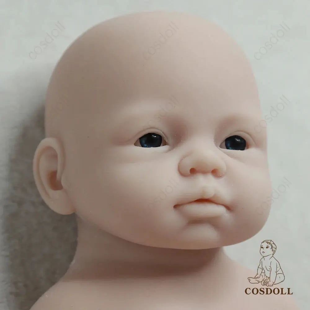 COSDOLL 49cm 3.21kg Full Body Silicone Bebe Reborn Baby Dolls Unpainted Unfinished Soft Boy Dolls DIY Blank Toys Baby Doll Kit lifelikesiliconereborns.com