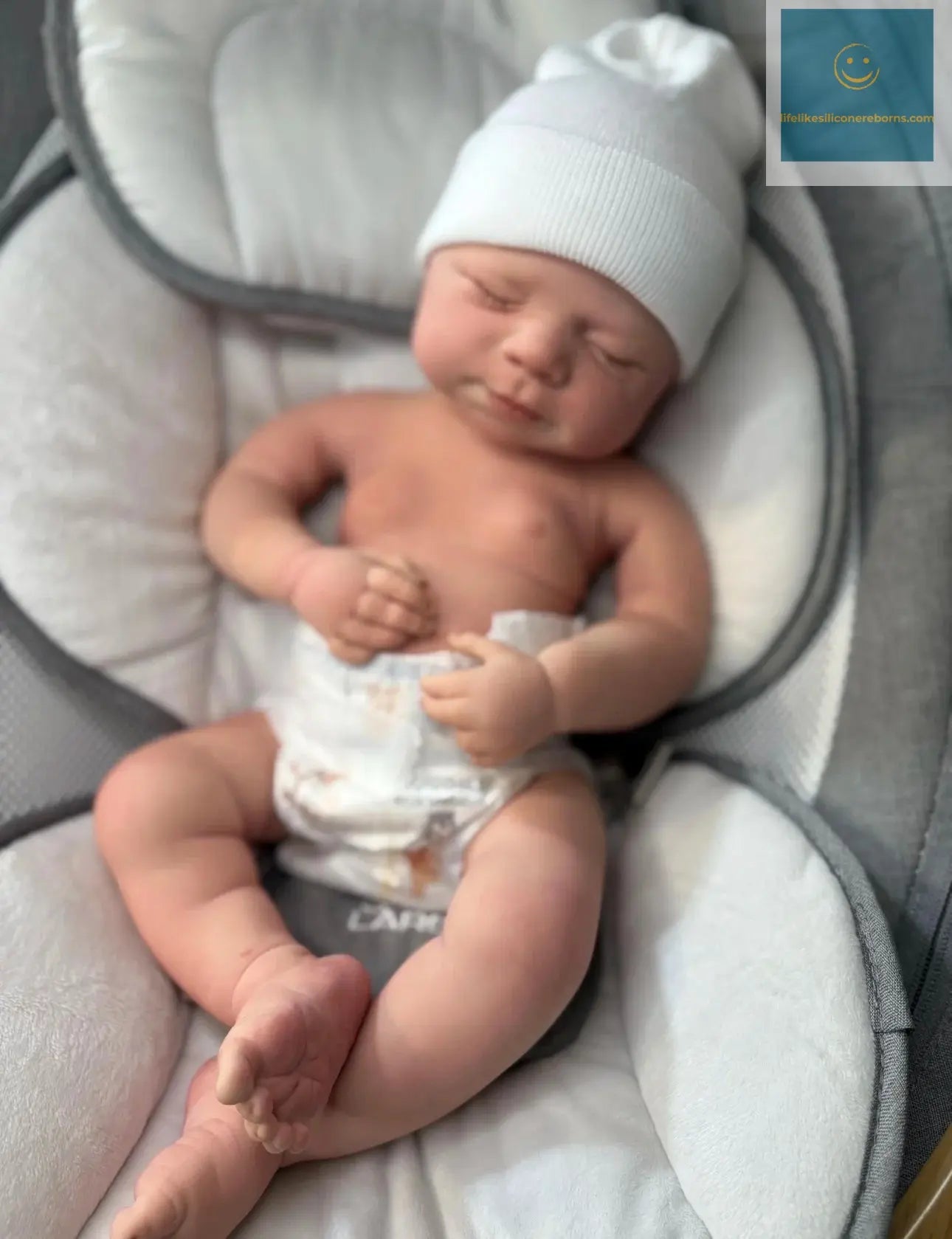Can Open Mouth 18Inch Pascale Full Body Soft Solid Baby Silicone Reborn Girl Doll Waterproof Doll Lifelike reborn de silicona lifelikesiliconereborns.com