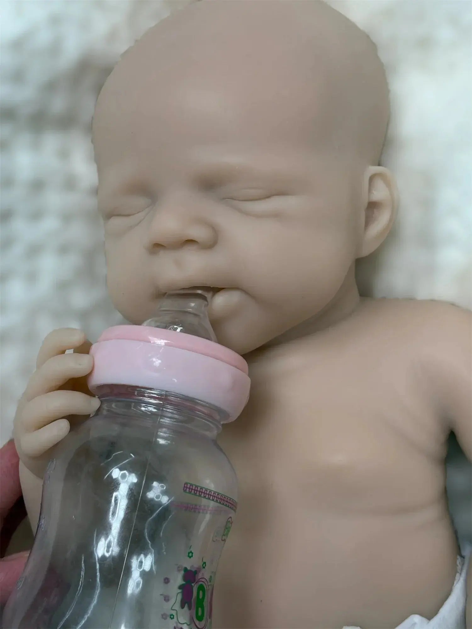 Can Open Mouth 18Inch Pascale Full Body Soft Solid Baby Silicone Reborn Girl Doll Waterproof Doll Lifelike reborn de silicona lifelikesiliconereborns.com