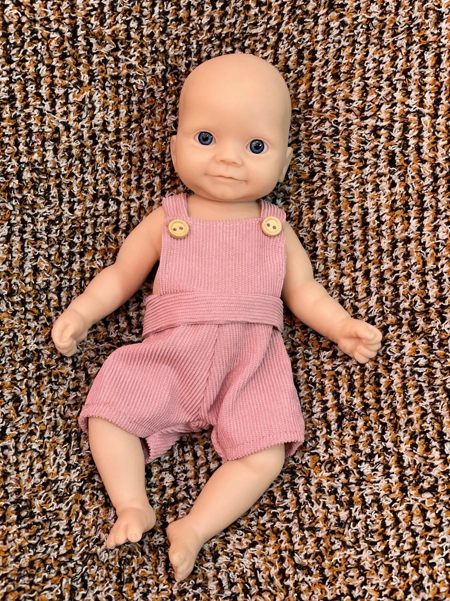 Can Open Mouth 26cm Unpainted Waterproof Solid Silicone Bebe Reborn Girl Soft touch Feeling Lifelike Real Corpo De Silicone Doll lifelikesiliconereborns.com