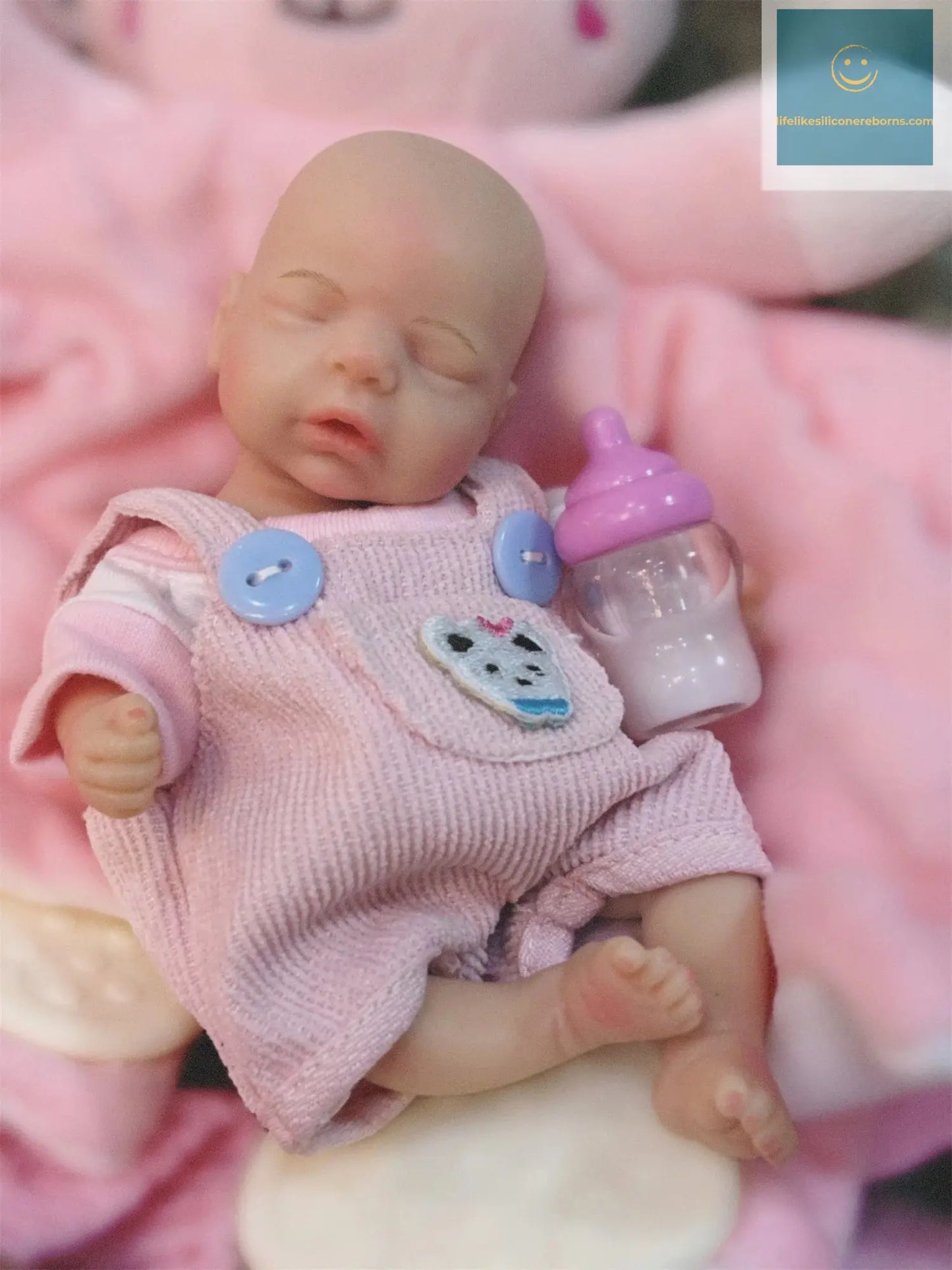 Can Open Mouth 6Inch Mini Whole Body Silicone Reborn Girl Doll With Washable Body Handmade Paint Skin Lifelike Real Reborn Doll lifelikesiliconereborns.com