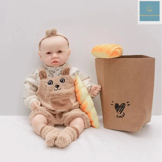 Collection 19.7-inch Rebirth Baby Girl 2.85kg Real Newborn Proportion Open Eyes, Open Mouth, Smile Three Links lifelikesiliconereborns.com
