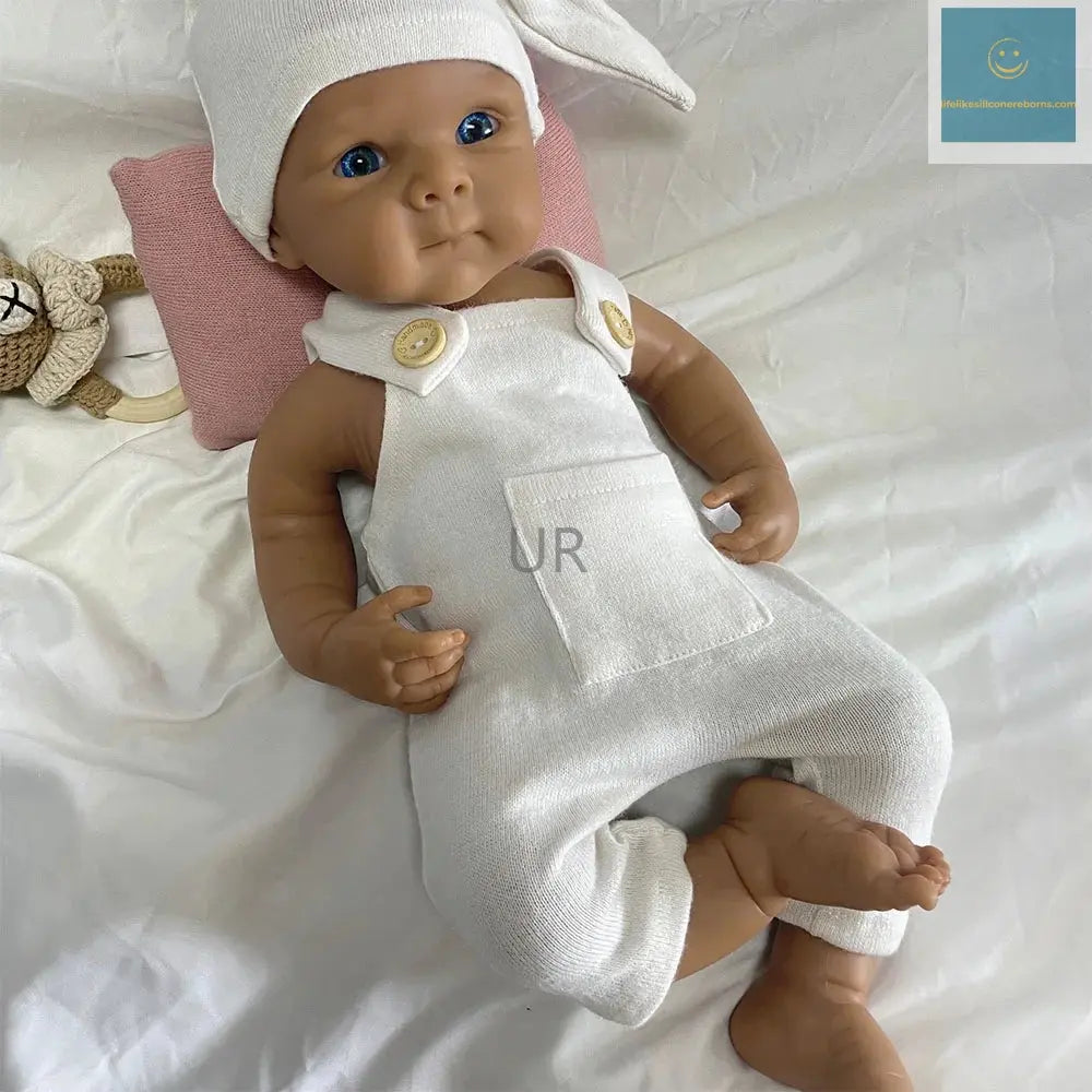 Cute 19-Inch Full-Body Silicone Reborn Baby Doll – Lifelike Betty Sculpt, Artist-Painted for Boy/Girl Collectible gift lifelikesiliconereborns.com