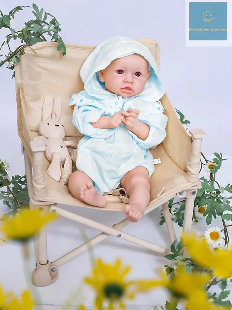 Exquisitely Hand-Painted 19.69-Inch Silicone Reborn Baby Doll Lifelike Newborn Girl For Art Collection Nursery Christmas Gift lifelikesiliconereborns.com