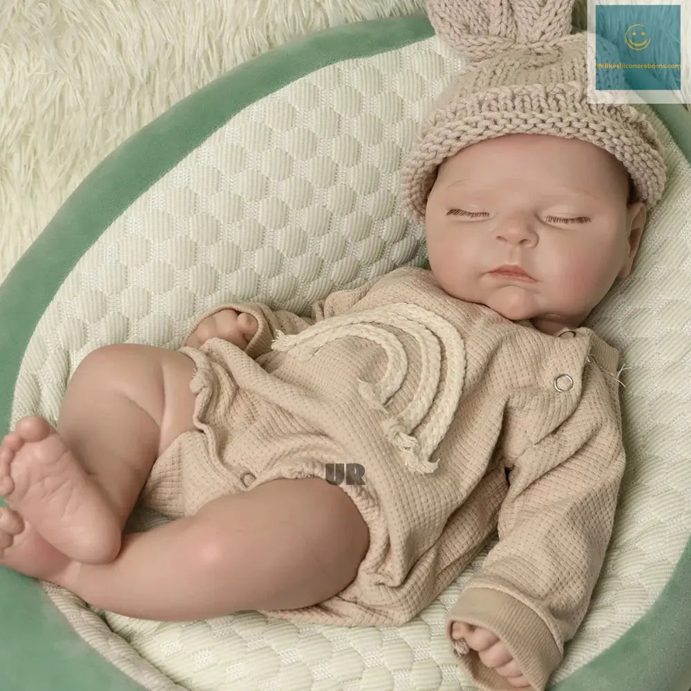 Fake Sleeping Silicone Reborn Baby Boy Newborn Doll Cute Floppy Faces Peaches Boy Pinachable Strechy Lifelike Doll For Kids Toy lifelikesiliconereborns.com
