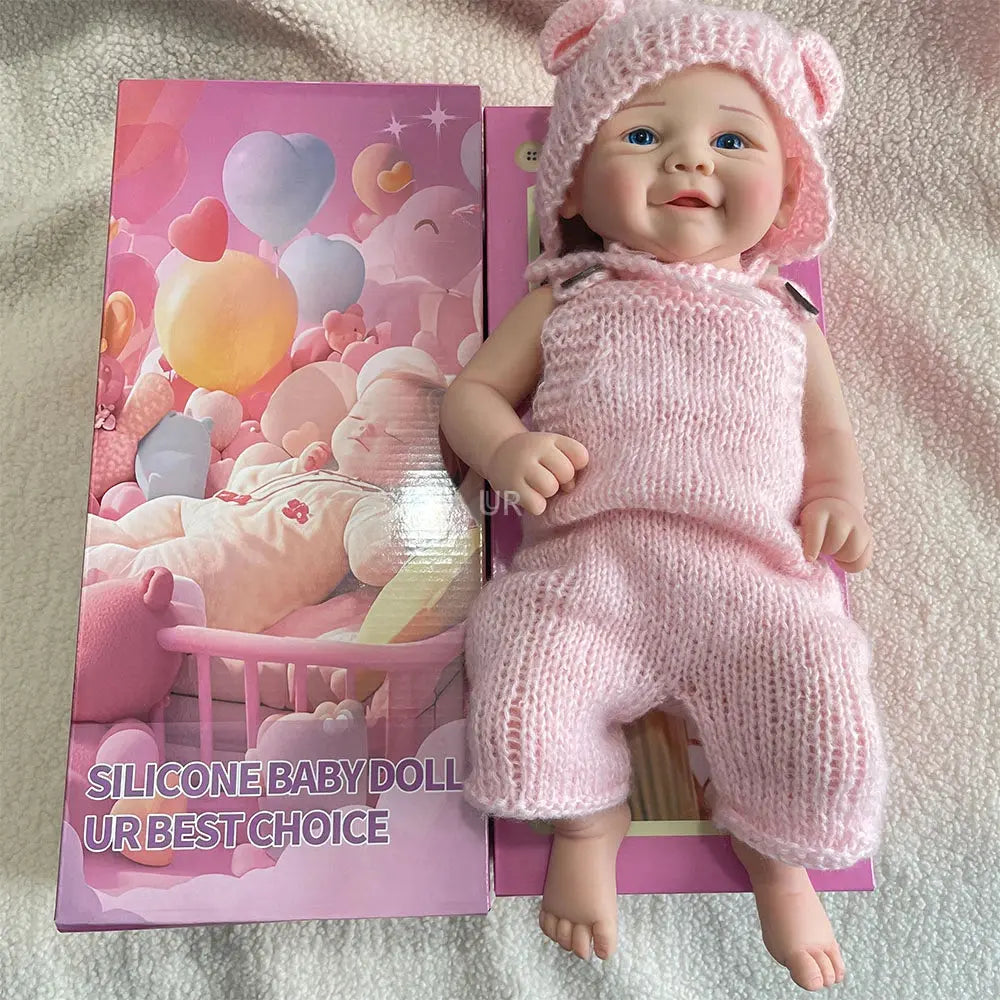 Full-Body Silicone Reborn Baby Doll -Vivienne Beautiful Girl Sculpt Painted or Unpainted Perfect Festival Gift for Kids lifelikesiliconereborns.com