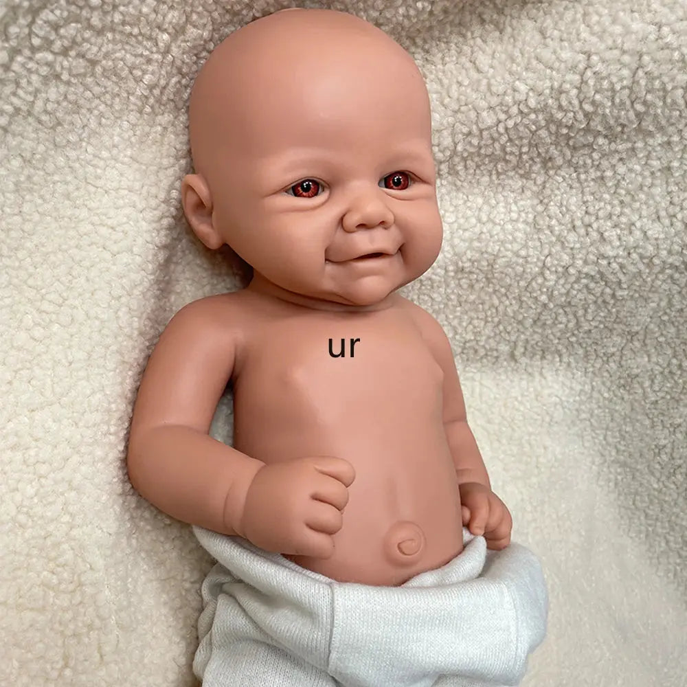 Full Body Silicone Soft 18 Inch Lifelike Silicone Reborn Baby Girl Handmade Newborn Waterproof  Bebe for Spiritual Support Gift lifelikesiliconereborns.com
