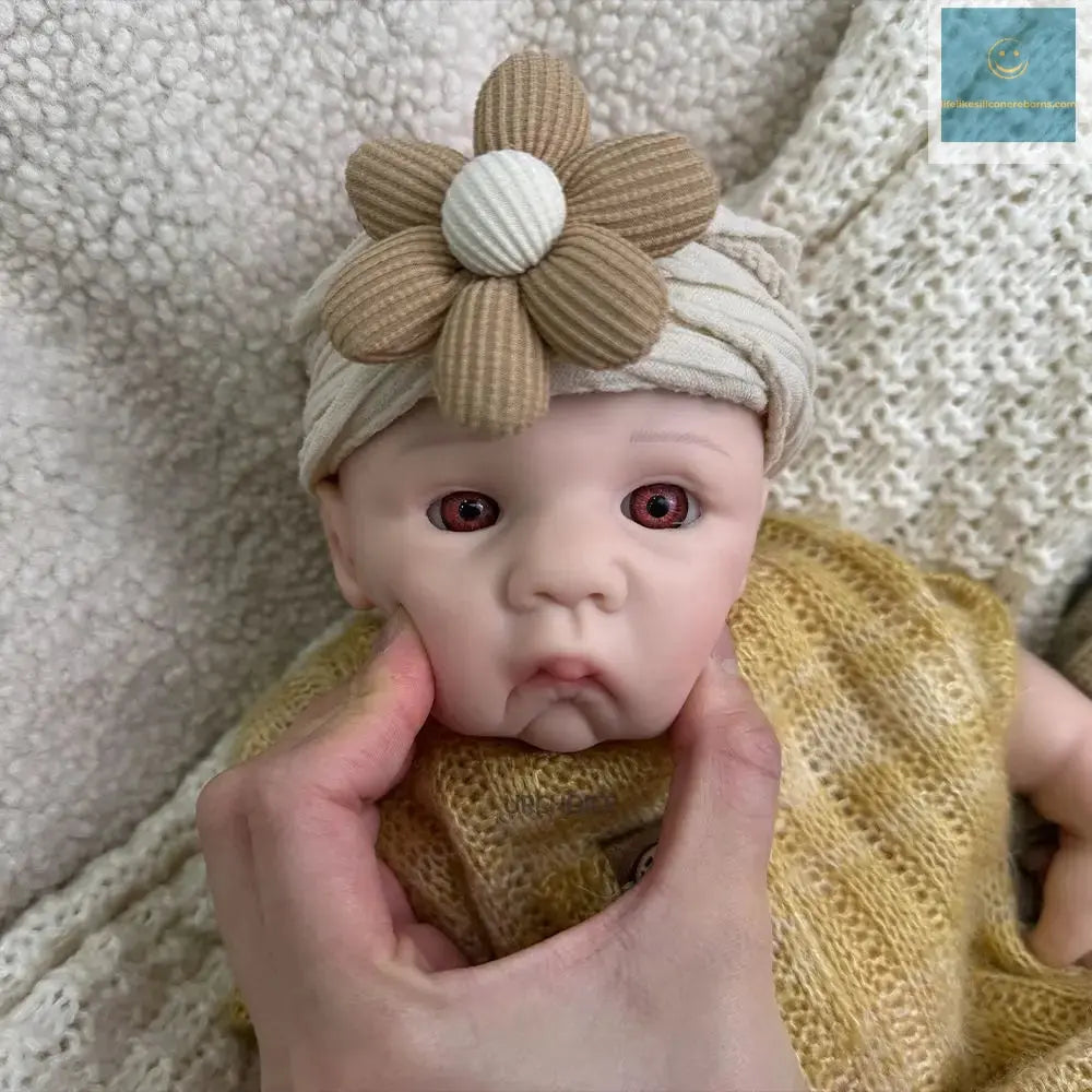 Handmade 16Inch Lifelike Silicone Reborn Baby Boy Waterproof Soft Realistic Newborn Doll For Birthday Gift Anti-Stress Kids Toy lifelikesiliconereborns.com