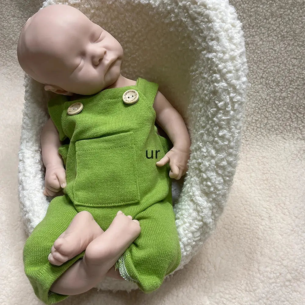 Handmade 18" Full Body Silicone Reborn Bebe Boy Levi Soft Weighted Blank Newborn Doll Waterproof Floppy Baby For Xmas Gift lifelikesiliconereborns.com