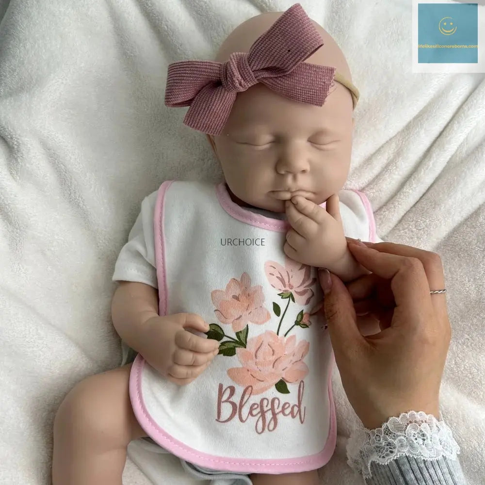 Handmade 20Inch Unpainted Silicone Reborn Baby Girl/Boy DIY Flexible Waterproof Doll for Artist Collector Easy to Makeup lifelikesiliconereborns.com