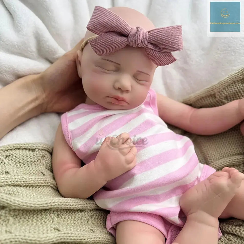 Handmade 20Inch Unpainted Silicone Reborn Baby Girl/Boy DIY Flexible Waterproof Doll for Artist Collector Easy to Makeup lifelikesiliconereborns.com