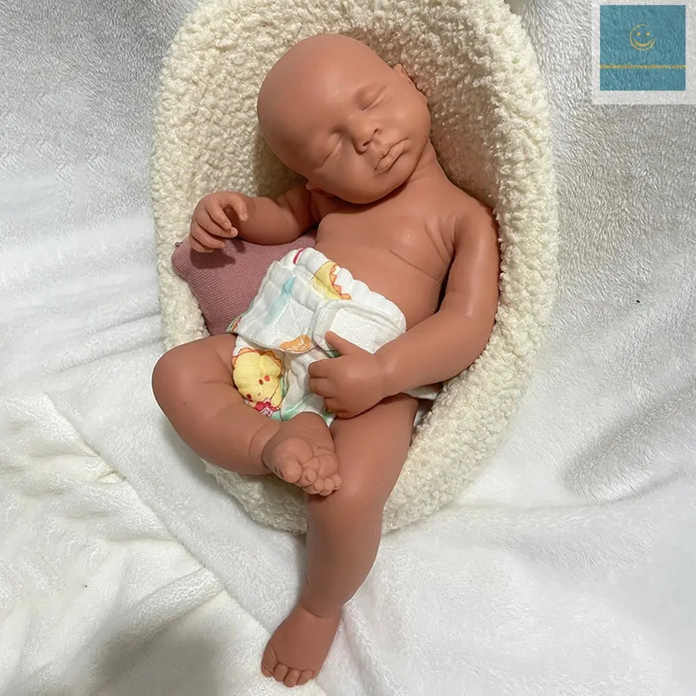 Handmade 20Inch Unpainted Silicone Reborn Baby Girl/Boy DIY Flexible Waterproof Doll for Artist Collector Easy to Makeup lifelikesiliconereborns.com