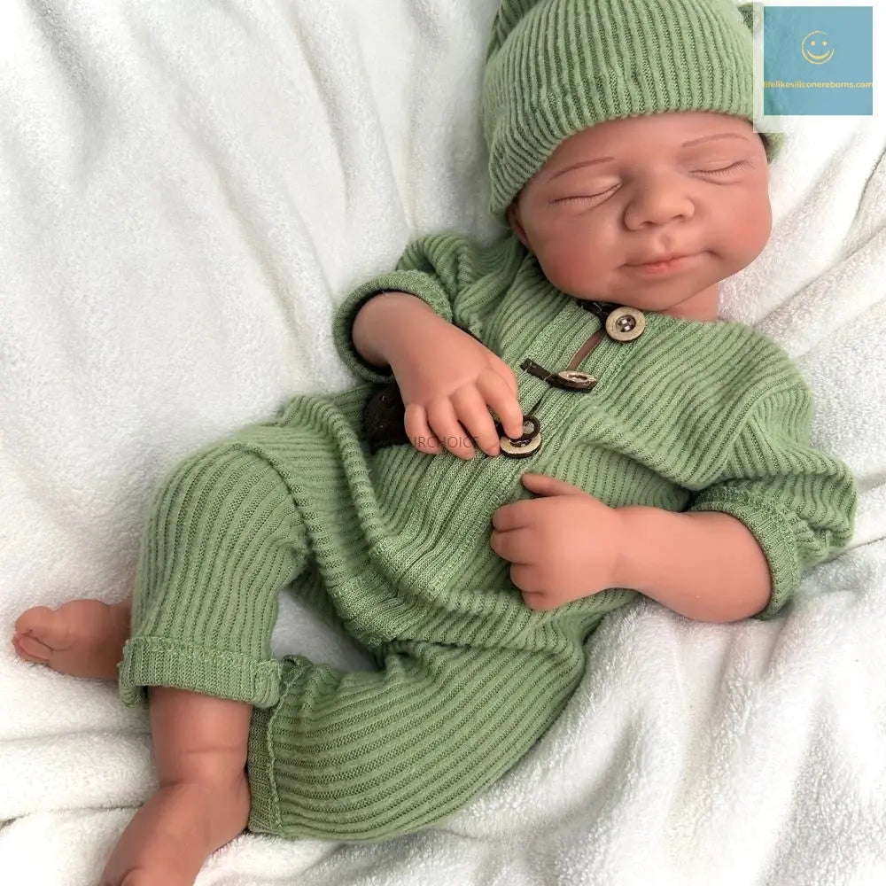 Handmade Realistic Features Weighted Body 19Inch Silicone Reborn Baby Girl/Boy Doll Ideal for Artistic Display Collectibles lifelikesiliconereborns.com
