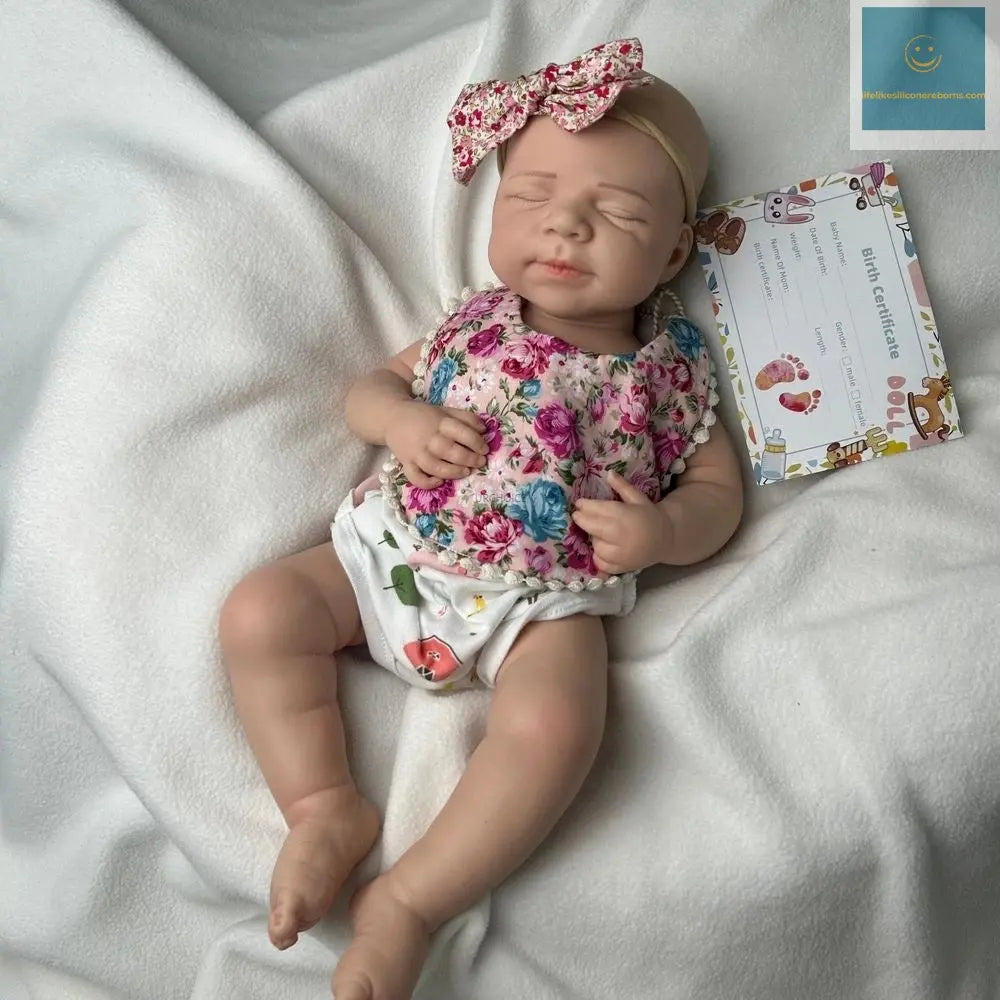 Handmade Realistic Features Weighted Body 19Inch Silicone Reborn Baby Girl/Boy Doll Ideal for Artistic Display Collectibles lifelikesiliconereborns.com