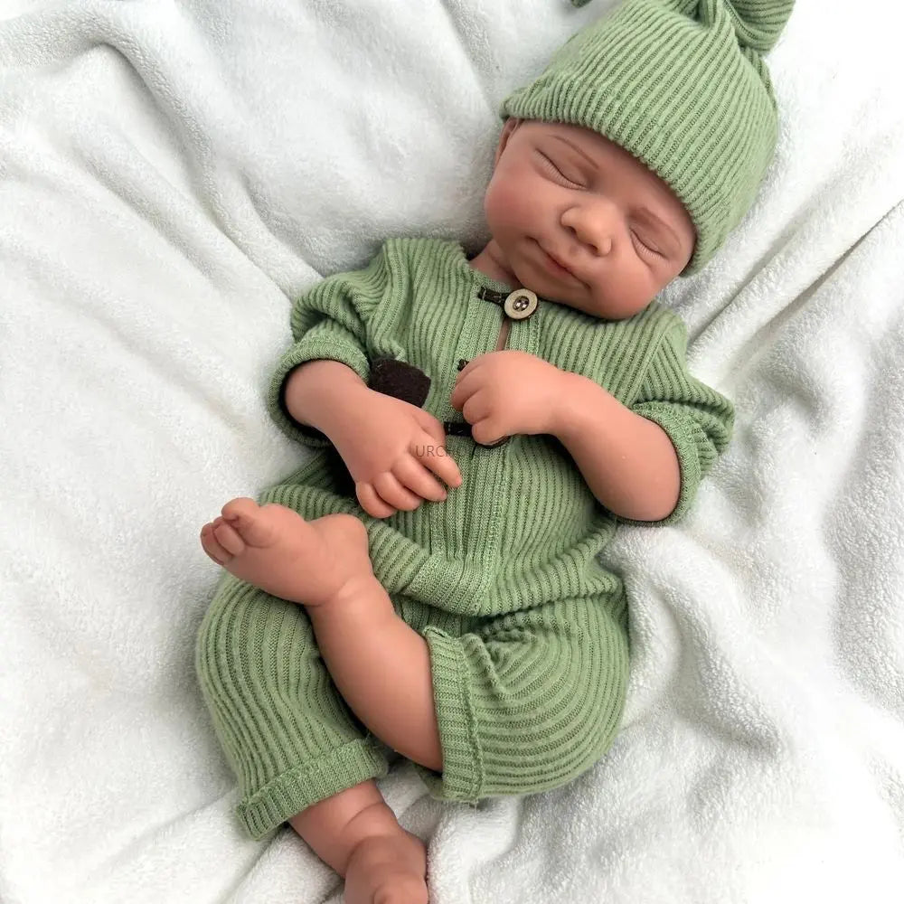 Handmade Realistic Features Weighted Body 19Inch Silicone Reborn Baby Girl/Boy Doll Ideal for Artistic Display Collectibles lifelikesiliconereborns.com