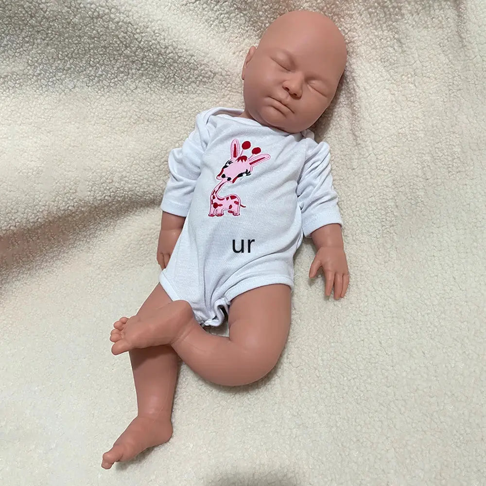 Handmade Soft 22Inch Silicone Reborn Baby Girl Realistic Weighted Waterproof Doll As Keepsakes Christmas Gift  ﻿Collectibles lifelikesiliconereborns.com