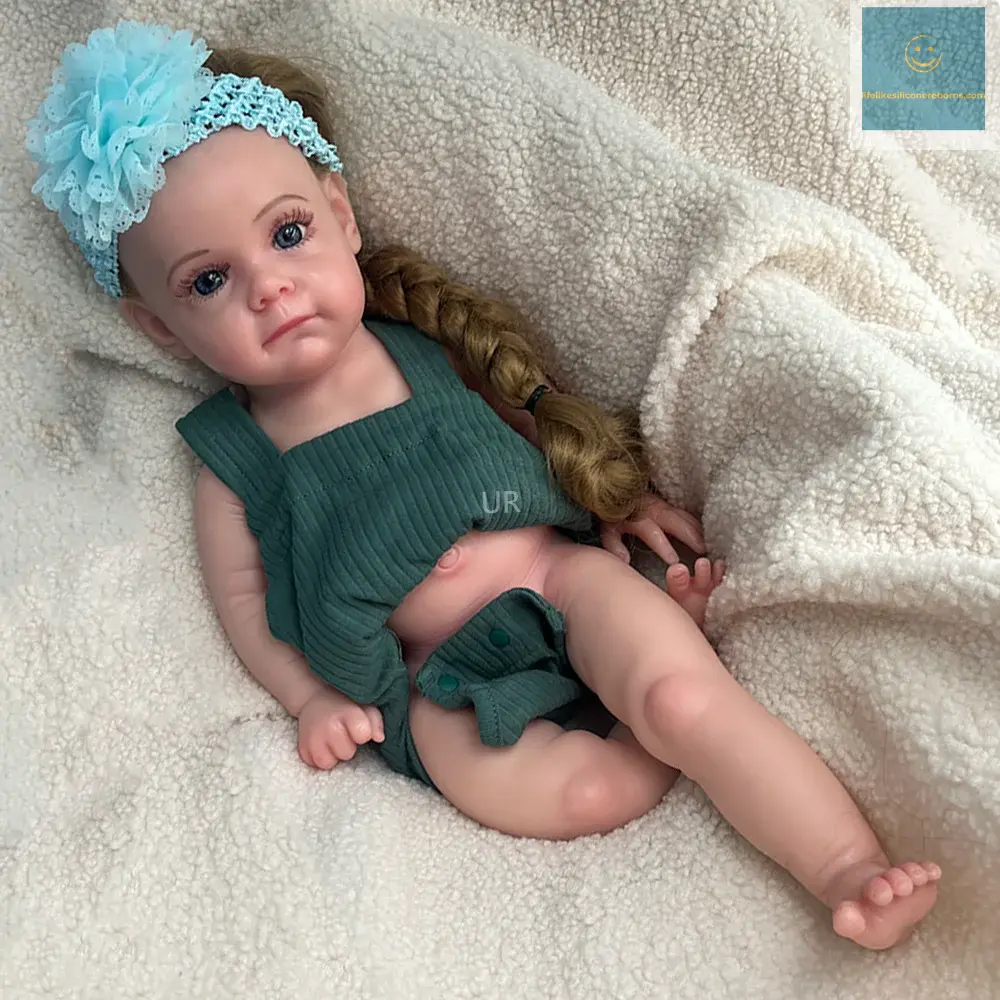 Handmade Solid 20Inch Silicone Reborn Baby Girl Implanted Hair Lifelike Details Washable Doll As Memorial Keepsakes Kids Gift lifelikesiliconereborns.com