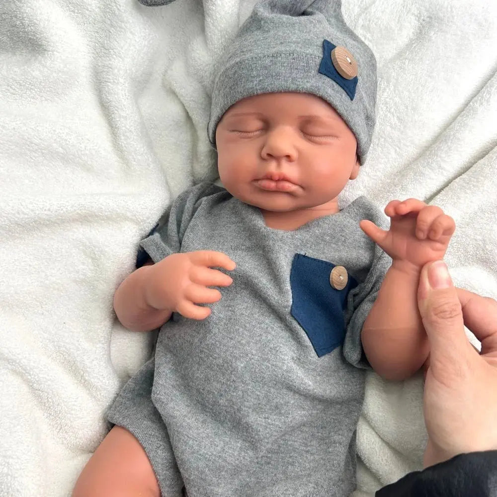 Healing Silicone Reborn Baby Girl&Boy 20Inch Cuddly Washable Newborn Doll for Depression & Loneliness Support Collection Toy lifelikesiliconereborns.com