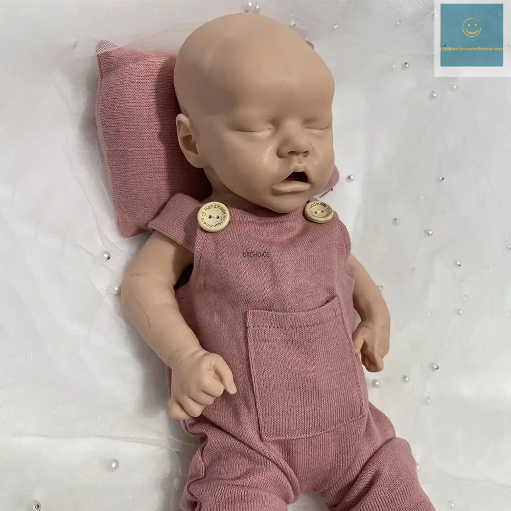 High-Simulation 18Inch Customizable Silicone Reborn Baby Girl Weighted Soft Washable Doll for Doll Enthusiasts Gift Collector lifelikesiliconereborns.com