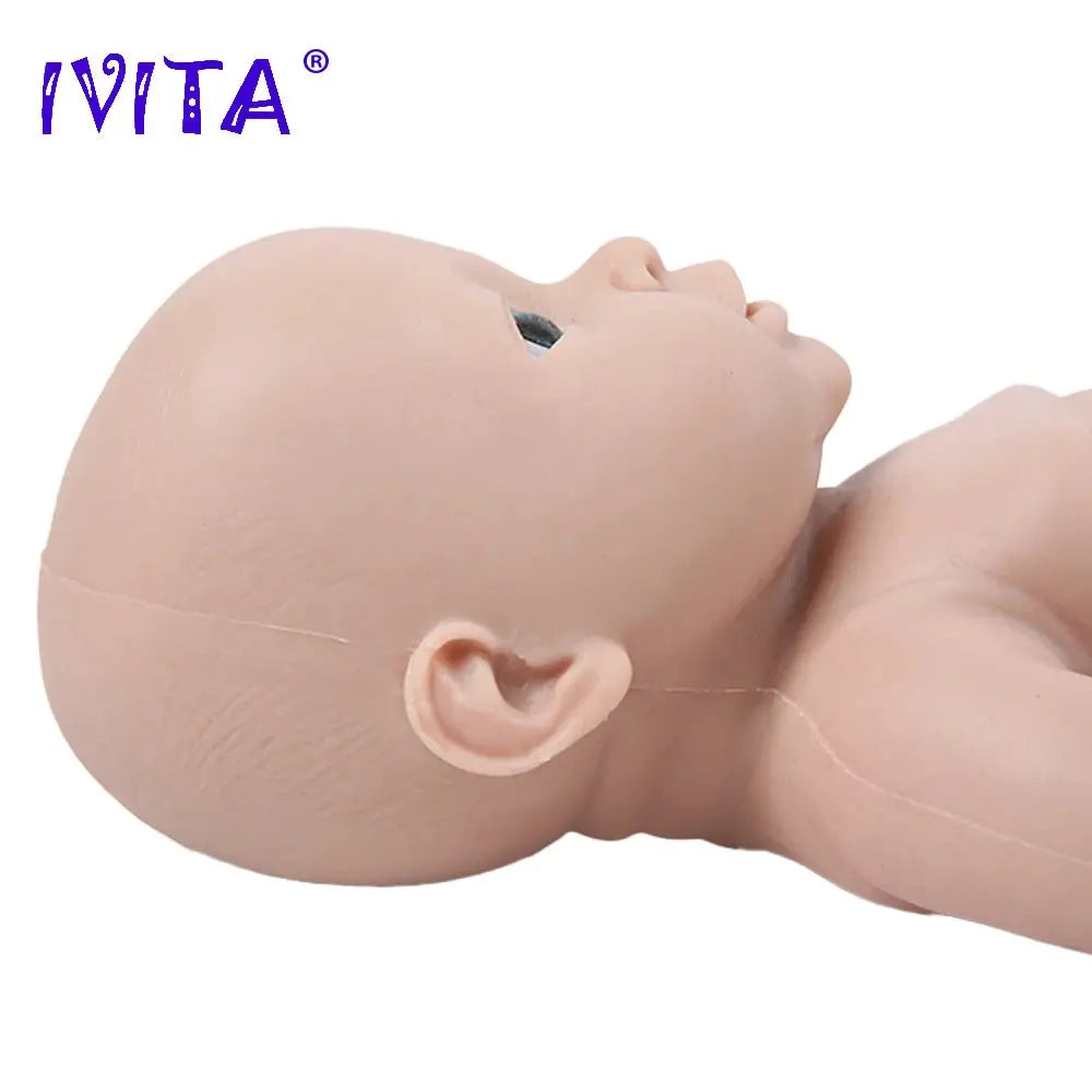 IVITA WG1503 16inch 2000g 100% Full Silicone Reborn Baby Doll Unpainted Unfinished High Quality Dolls DIY Blank Children Toys lifelikesiliconereborns.com
