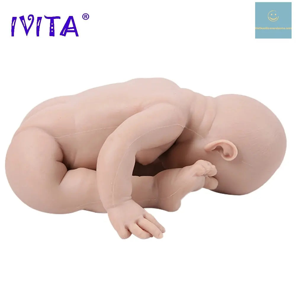 IVITA WG1503 16inch 2000g 100% Full Silicone Reborn Baby Doll Unpainted Unfinished High Quality Dolls DIY Blank Children Toys lifelikesiliconereborns.com