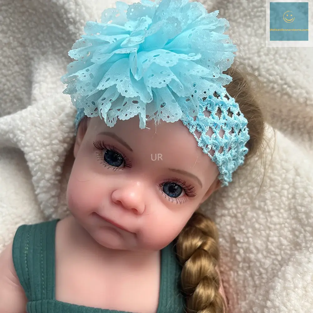 Kids Christmas Gift 50CM 20" Stretchy Soft Silicone Reborn Baby Doll Blank Unpainted or Painted Lifelike Newborn Girl lifelikesiliconereborns.com