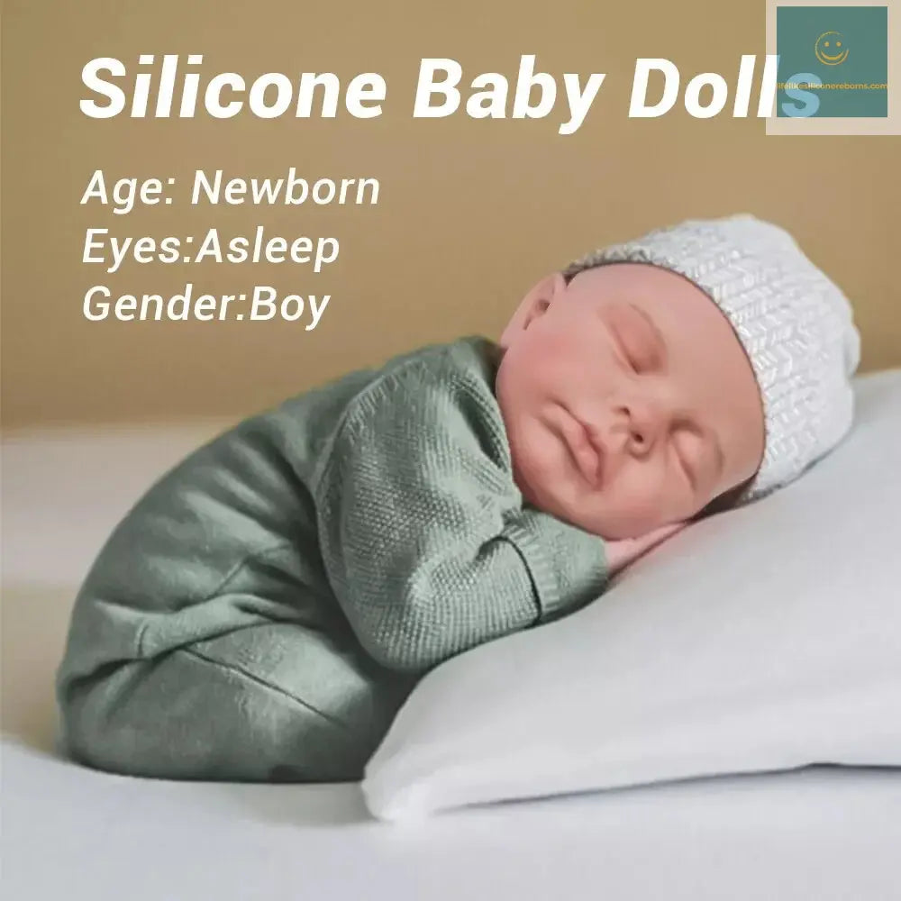 Kids Parent Gift Soft 13" ifelike Silicone Reborn Baby Doll Loulou for New Year Halloween Thanksgiving Christmas Easter Festival lifelikesiliconereborns.com