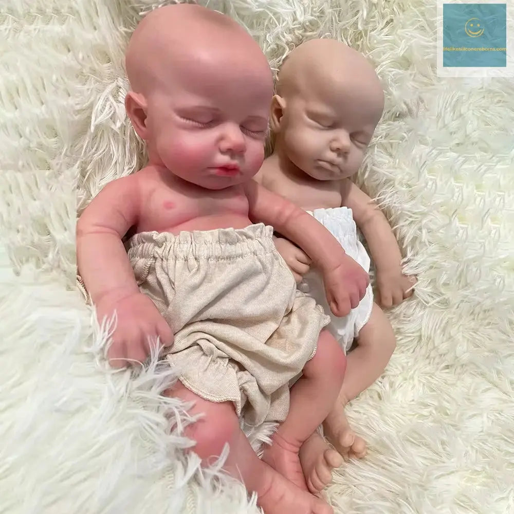 Kids Parent Gift Soft 13" ifelike Silicone Reborn Baby Doll Loulou for New Year Halloween Thanksgiving Christmas Easter Festival lifelikesiliconereborns.com