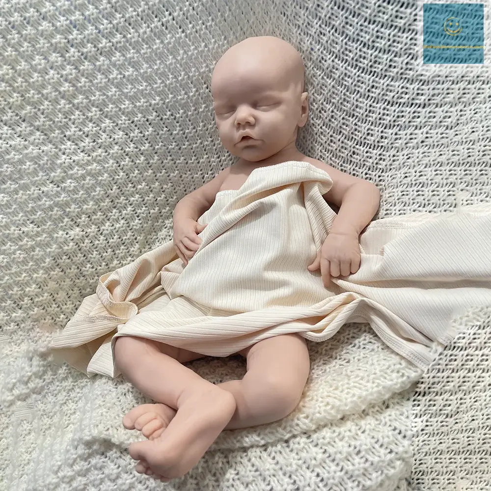 Lifelike 18 Inch Silicone Reborn Baby Dolls Lifelike Newborn Sleeping Girl Handmade Real Life Soft Weighted Body Gift Toy lifelikesiliconereborns.com