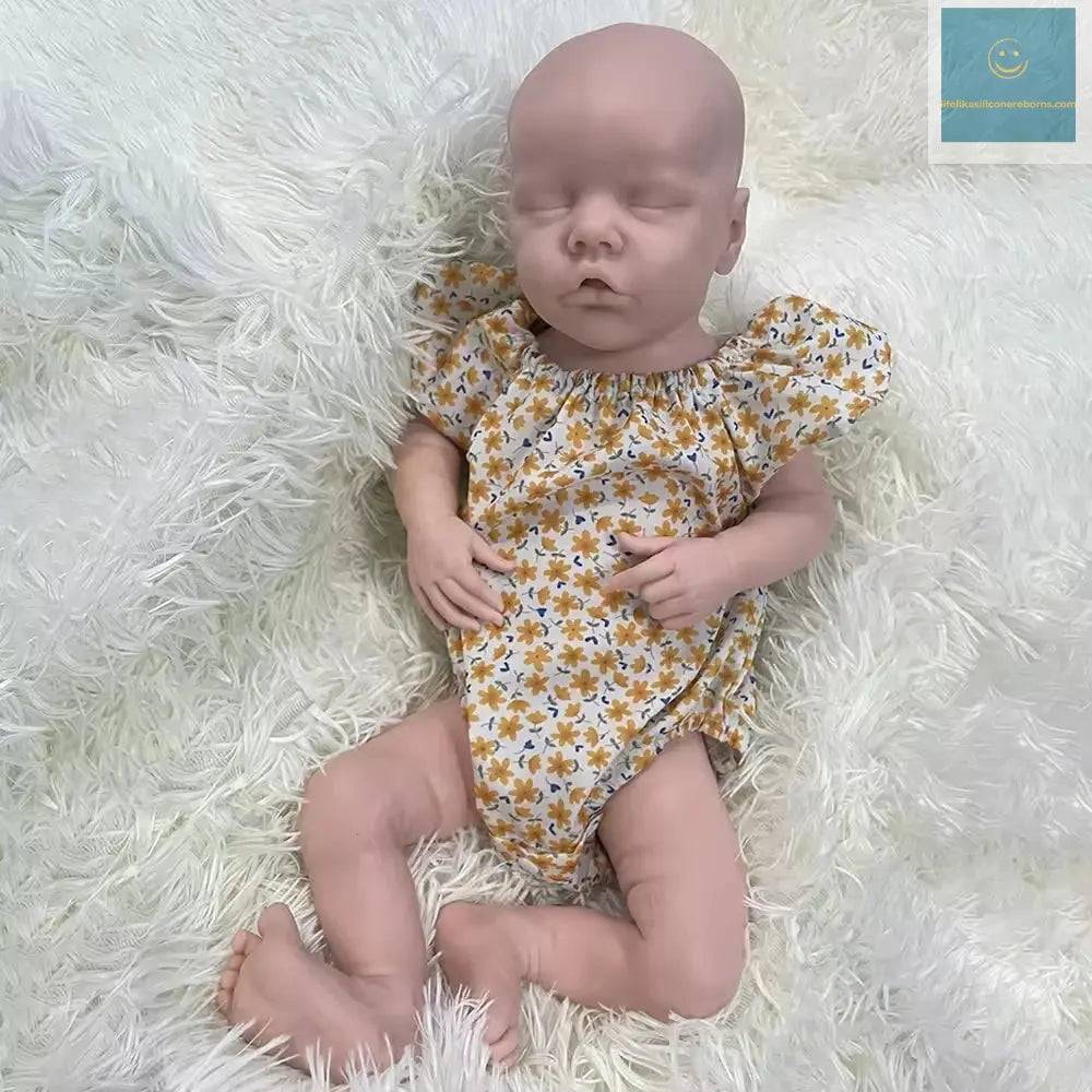 Lifelike 18 Inch Silicone Reborn Baby Dolls Lifelike Newborn Sleeping Girl Handmade Real Life Soft Weighted Body Gift Toy lifelikesiliconereborns.com