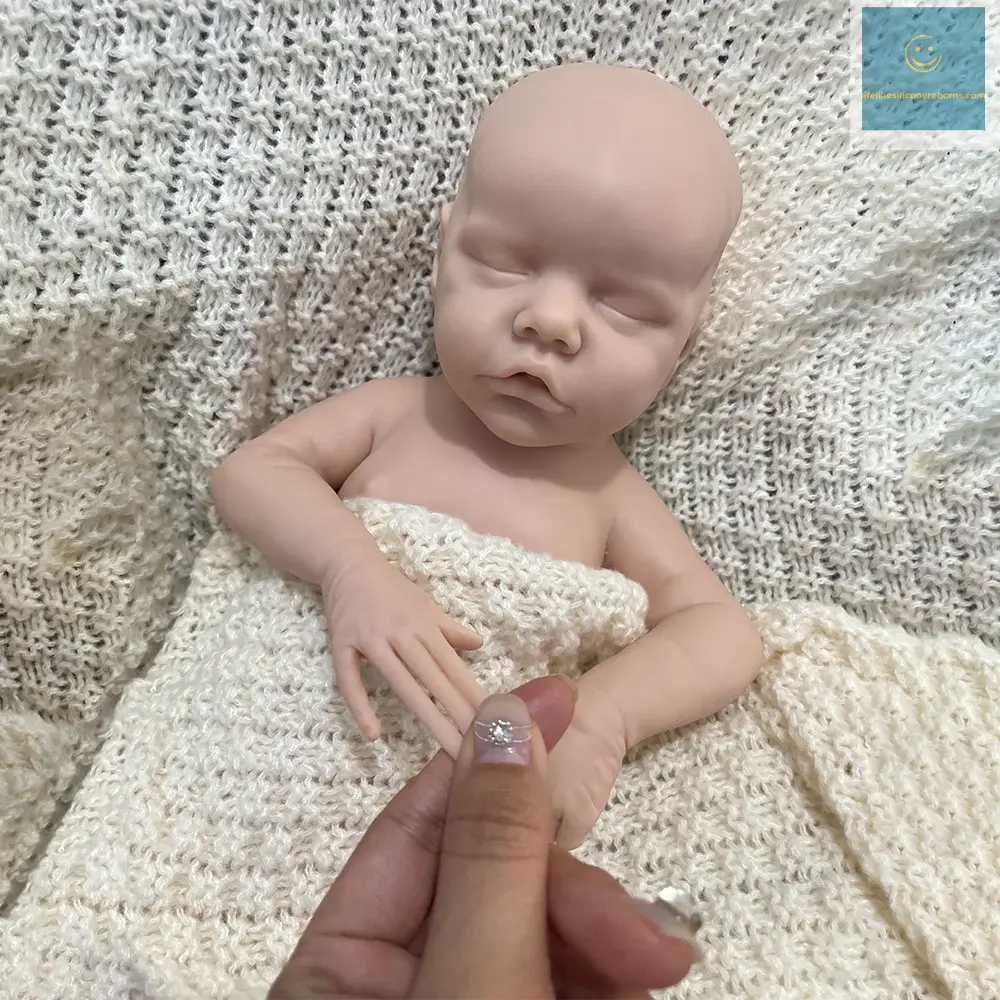 Lifelike 18 Inch Silicone Reborn Baby Dolls Lifelike Newborn Sleeping Girl Handmade Real Life Soft Weighted Body Gift Toy lifelikesiliconereborns.com