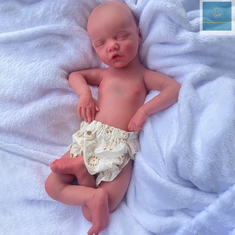 Lifelike Full Body Platinum Silicone Baby Girl 18Inch Realistic Newborn Waterproof Real Black Baby Doll for Painter Collector lifelikesiliconereborns.com