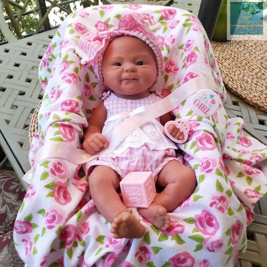 Lifelike Reborn Doll - 14 Inch Anatomically Correct Silicone Reborn Boy Realistic Newborn Doll Real Life Doll lifelikesiliconereborns.com