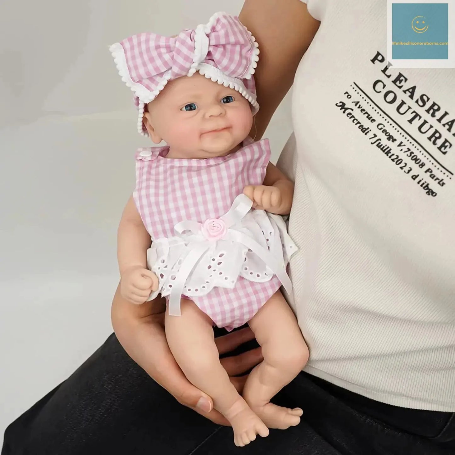 Lifelike Reborn Doll - 14 Inch Anatomically Correct Silicone Reborn Boy Realistic Newborn Doll Real Life Doll lifelikesiliconereborns.com