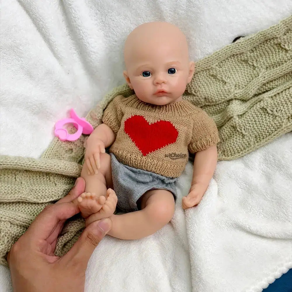 Micro 30 CM 12Inch Baby Girl Meadow Full Body Soft Silicone Reborn Doll Lifelike 3D Skin Washable Christmas Gift Kids Toy lifelikesiliconereborns.com
