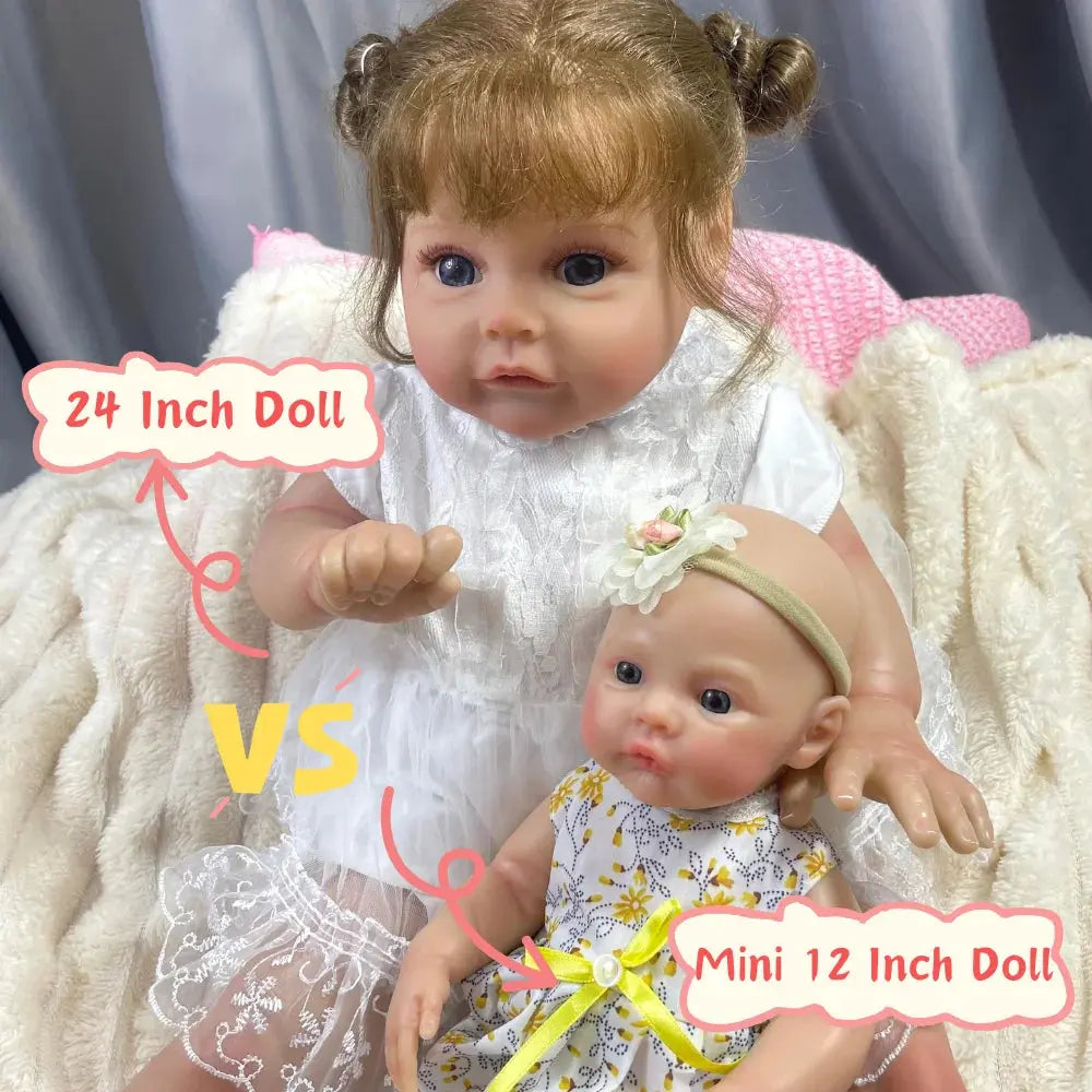 Mini 33 CM Full Silicon Reborn Baby Doll Meadow Lifelike Soft Solid Silicone Body Girl Washable Christmas Gift Toy lifelikesiliconereborns.com
