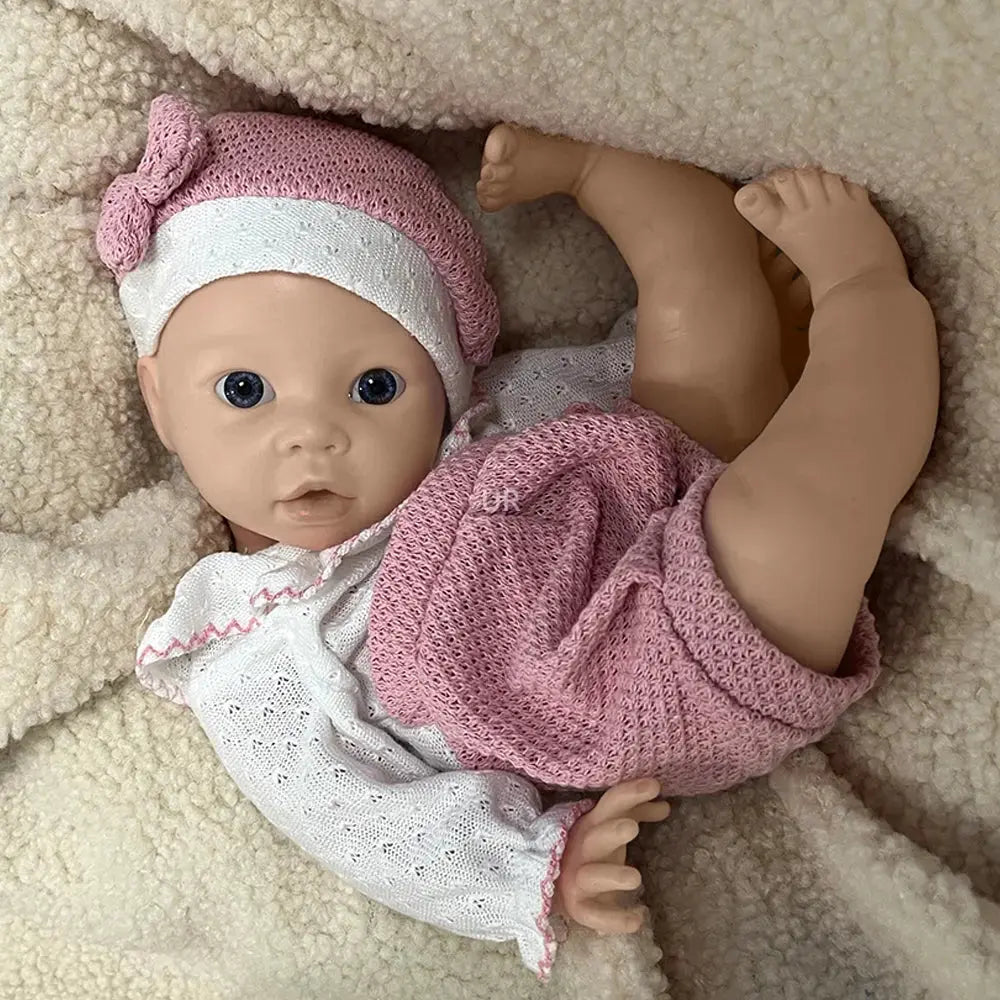 New Year Halloween Thanksgiving Day Christmas Easter Festival Children Gift 40Cm Realistic Full Silicone Reborn Baby Dolls lifelikesiliconereborns.com