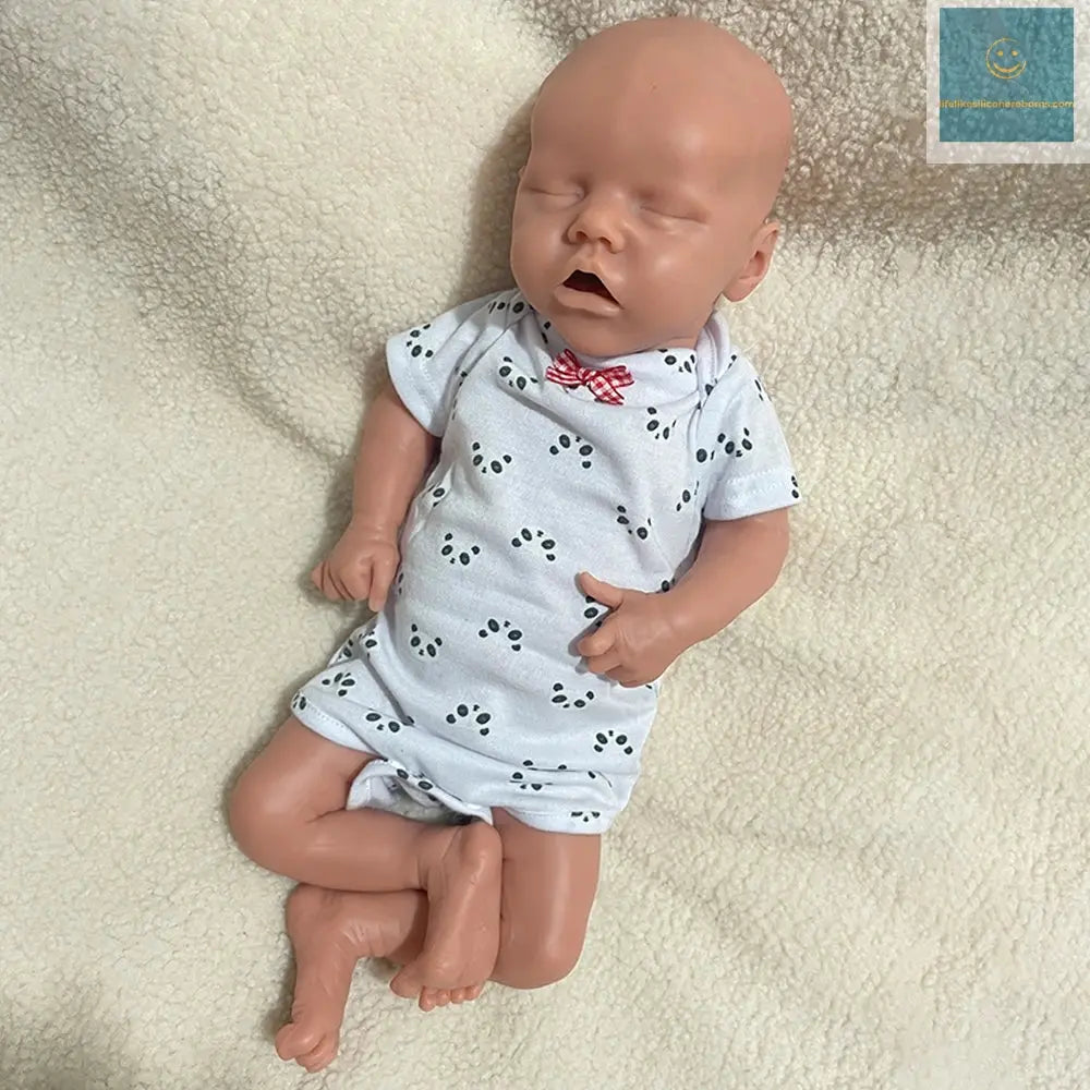 Newborn Unpainted 18'' Girl Full Body Platinum Silicone Reborn Baby Doll Washable Soft Handmade Dolls for Children Toys lifelikesiliconereborns.com