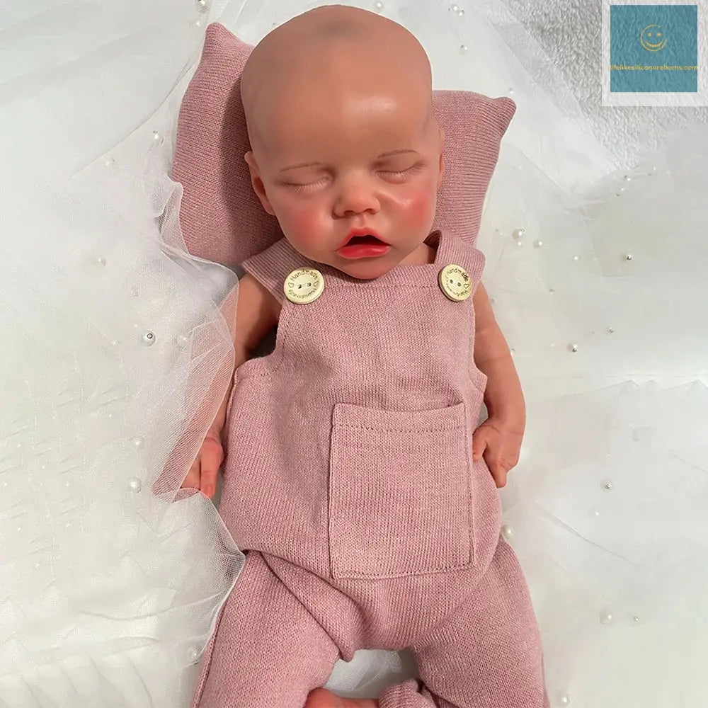 Newborn Unpainted 18'' Girl Full Body Platinum Silicone Reborn Baby Doll Washable Soft Handmade Dolls for Children Toys lifelikesiliconereborns.com