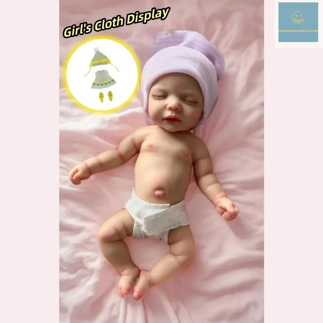Open Mouth 10Inch Washable bebe reborn de silicona Girl Doll With Painted Bald Soft Touch Newborn Doll reales para niñas lifelikesiliconereborns.com