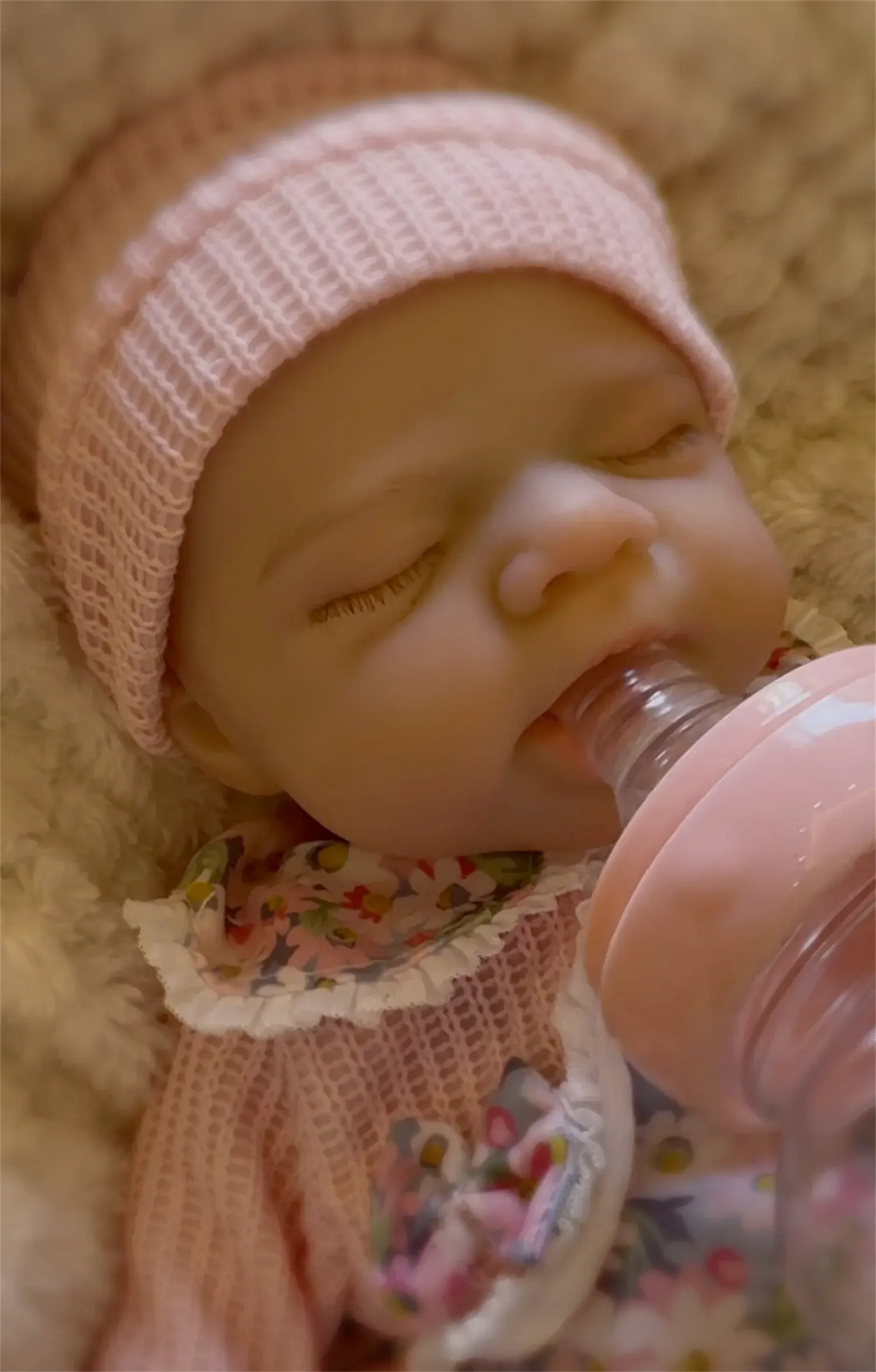 Open Mouth 33cm Pascale Full Body Silicone Reborn Girl Doll With Painted Skin Washable Soft Touch Newborn Girl  Silicone Doll lifelikesiliconereborns.com
