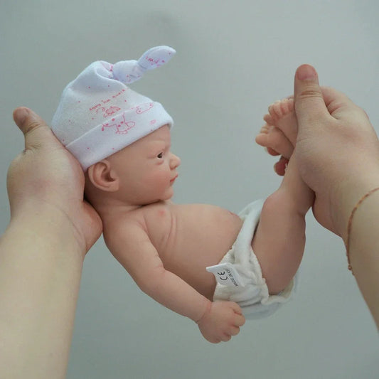 Reborn Baby Dolls 12" Boy Micro Preemie Full Body Silicone Baby Doll Realistic Open Eyes Baby Doll lifelikesiliconereborns.com