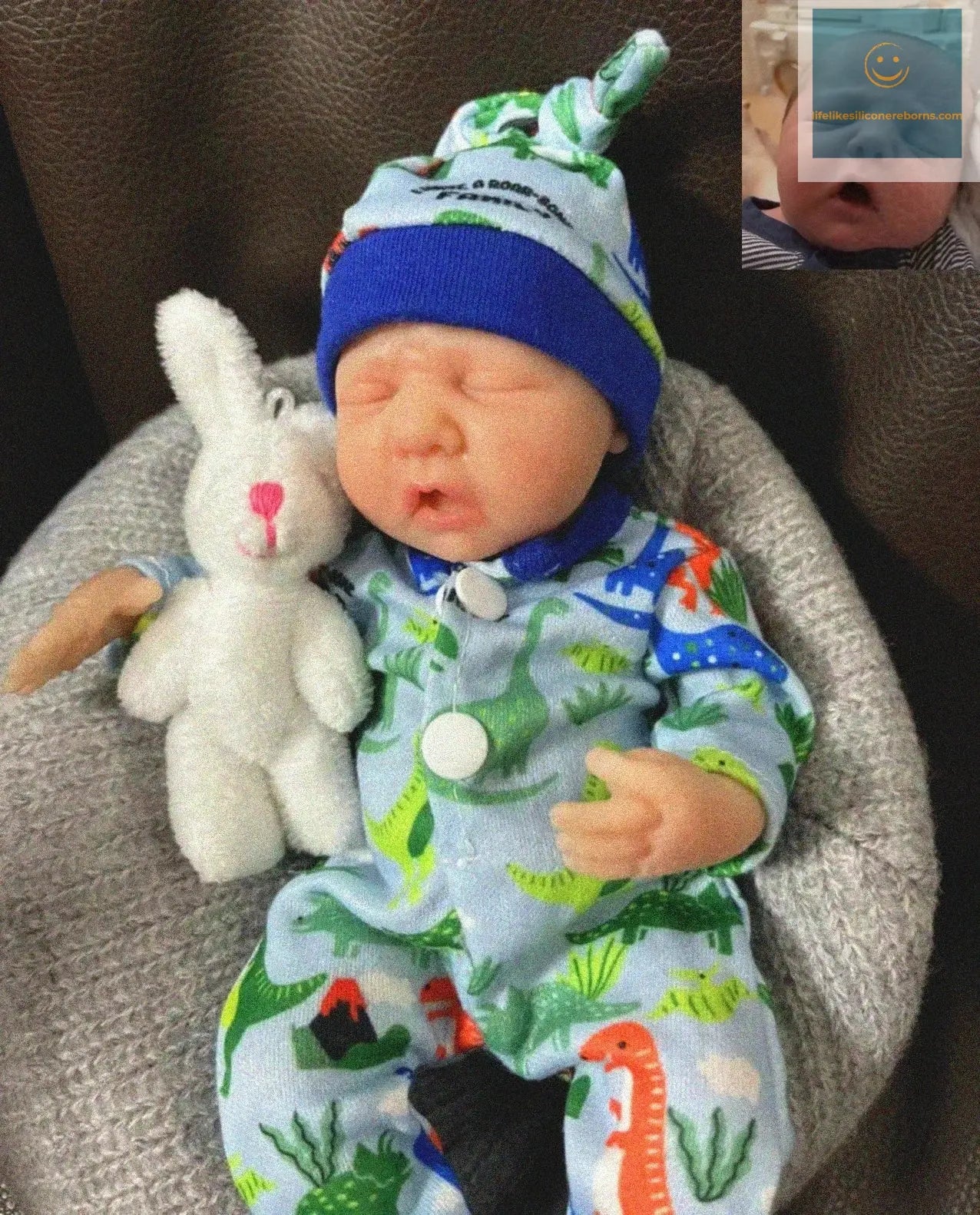 Reborn Baby Dolls 7" Girl Micro Preemie Full Body Silicone Baby Doll Lifelike Mini Reborn Doll Surprise Children Anti-Stress lifelikesiliconereborns.com