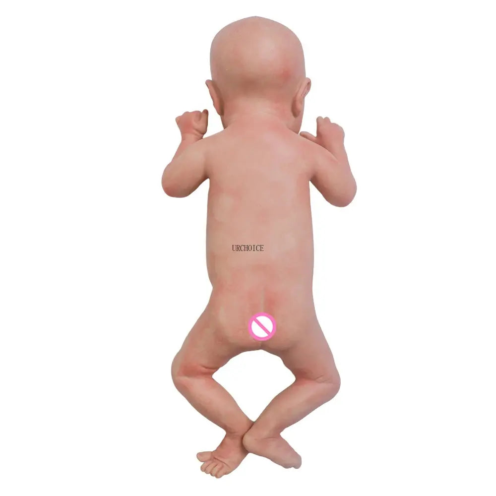 Reborn Corpo De Silicone 18'' Boy Full Body Platinum Silicone Reborn Baby Doll 3D Painted Newborn Solid Dolls For Children Gift lifelikesiliconereborns.com