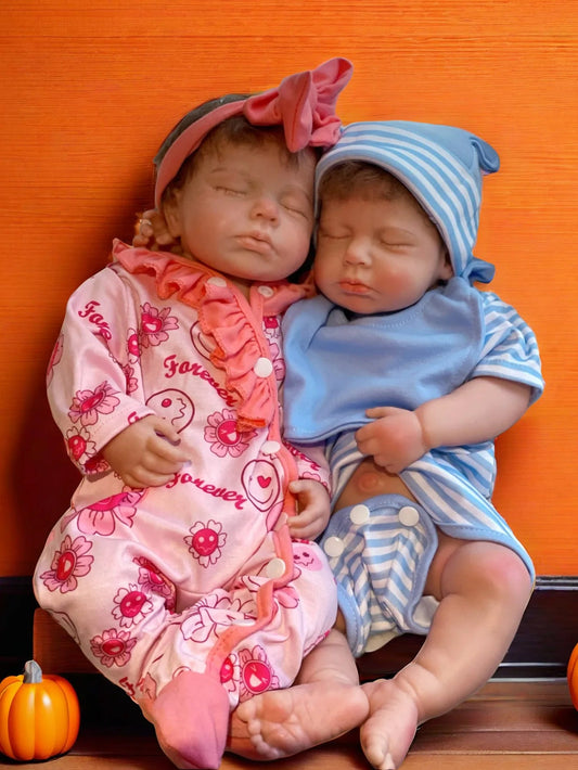 18 Inch Loulou Boy Or Girl Silicone Doll 3D Painted Full Body Soft Silicone Newborn Baby Doll For Children Halloween Gifts lifelikesiliconereborns.com