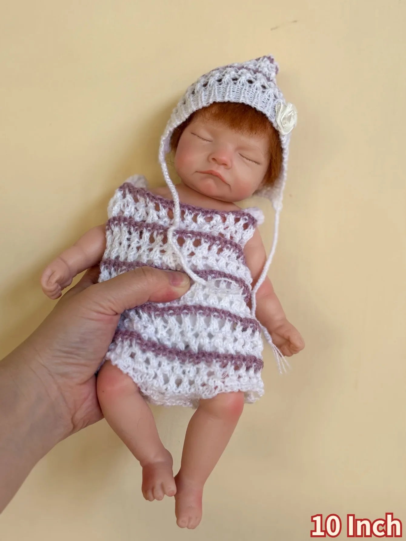 1 Pc 10 Inch Full Body Silicone Bebe Reborn Girl Doll Handmade Lifelike Newborn Baby Doll For Children Birthday Gifts lifelikesiliconereborns.com