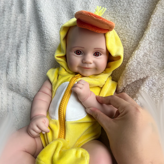 Soft Stretchy Blank Silicone Doll 50CM 20" Reborn Baby Chubby Unpainted Newborn Girl Maddie Paint by yourself lifelikesiliconereborns.com