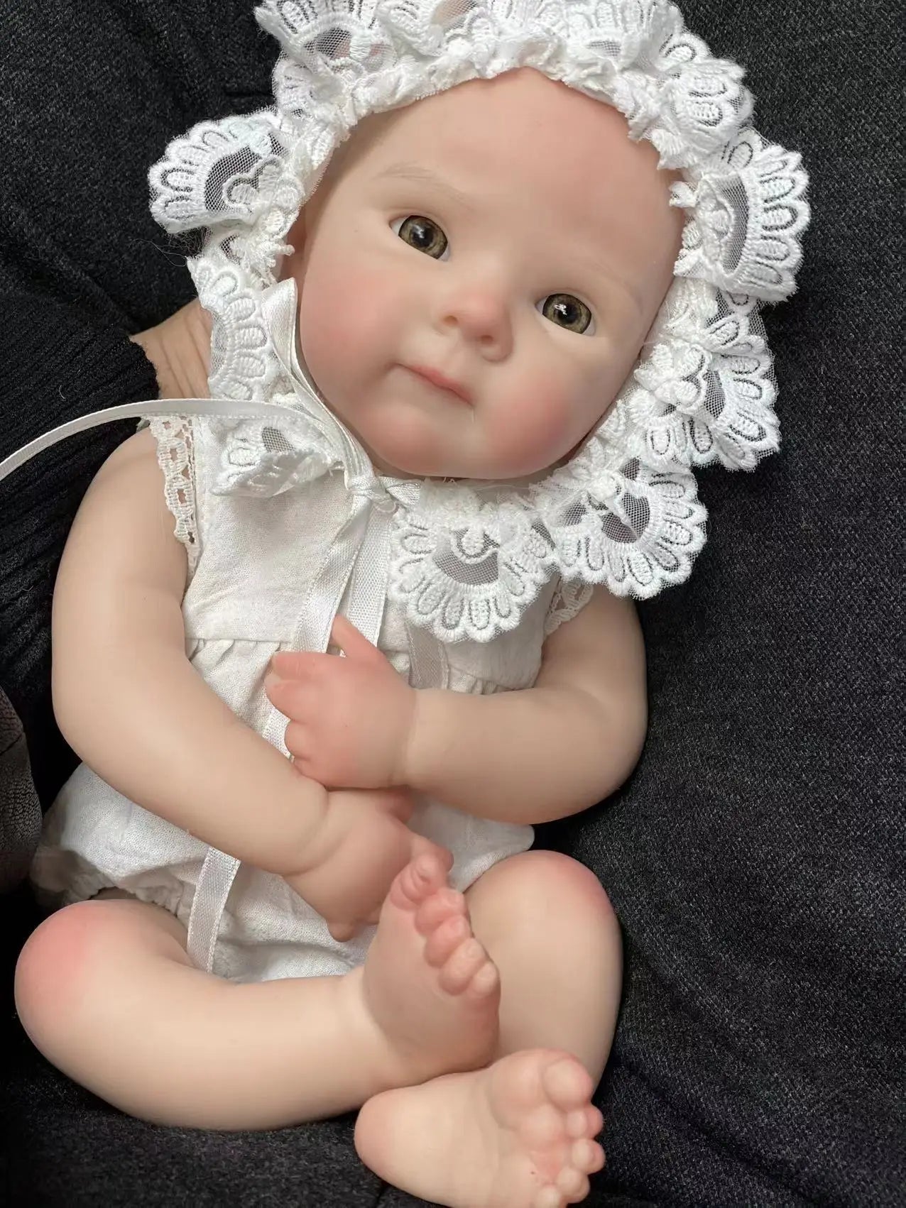 13Inch Girl Bettie Full Body Soft Solid Silicone Reborn Doll Painted Handmade Reborn Baby Doll Reborn Corpo De Silicone lifelikesiliconereborns.com